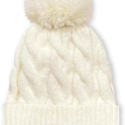 Women Pom-Pom Knit Winter Hat