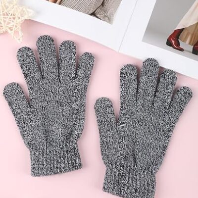 16-Pack Adult Stretch Knit Warm Gloves